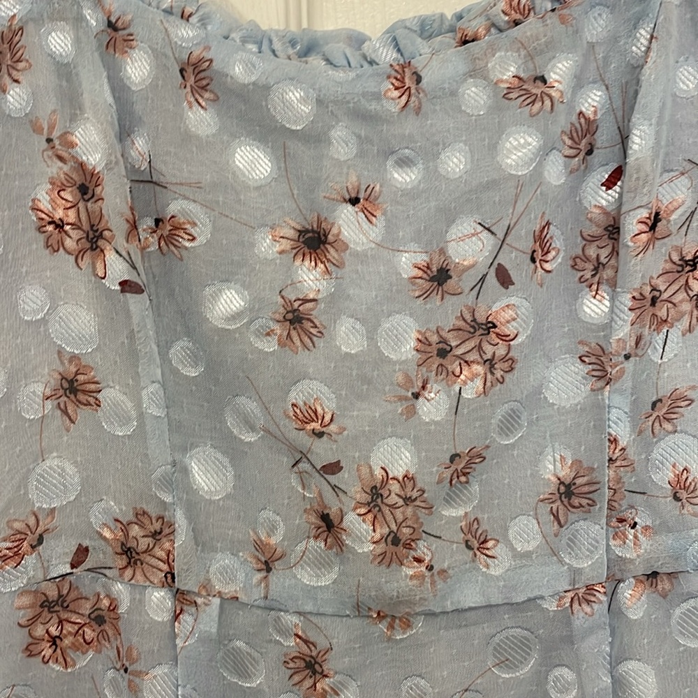 Baby blue LULUS dress! - Picture 4 of 4